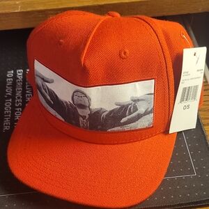 WuTang, Method Man, Red Wu Wear Snapback Hat, OS, Logo Under Visor, NWT